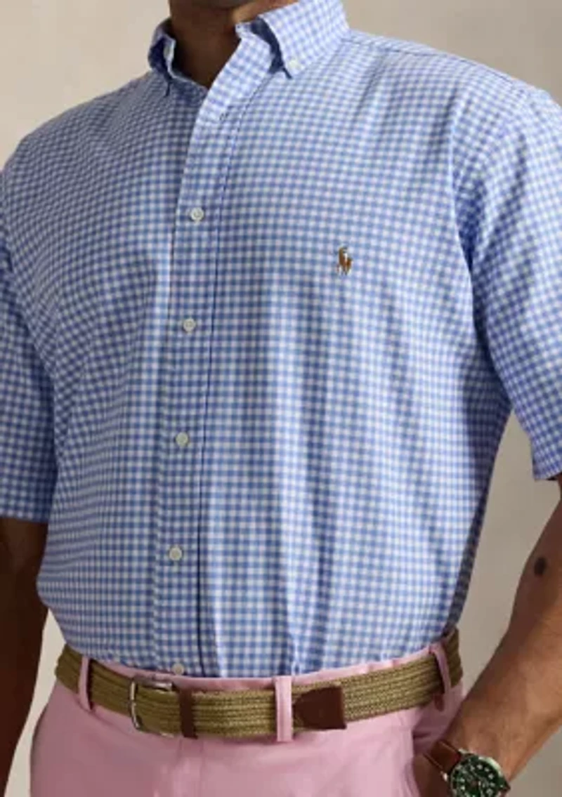 Big & Tall Plaid Oxford Shirt