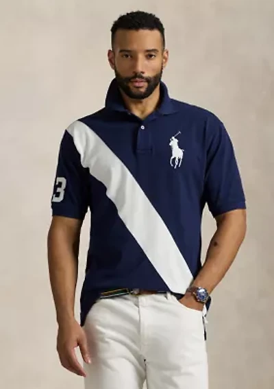 Big & Tall Pony Mesh Polo Shirt