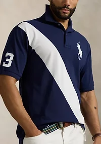 Big & Tall Pony Mesh Polo Shirt