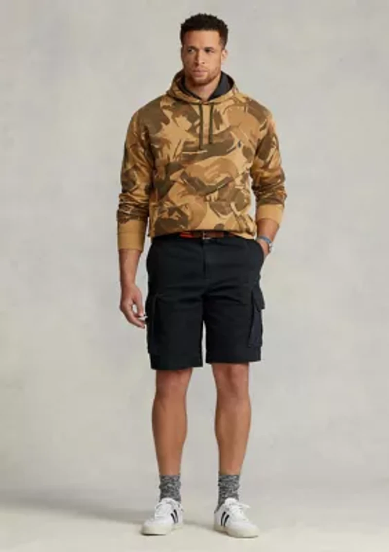 Big & Tall Relaxed Fit Slub Twill Cargo Shorts