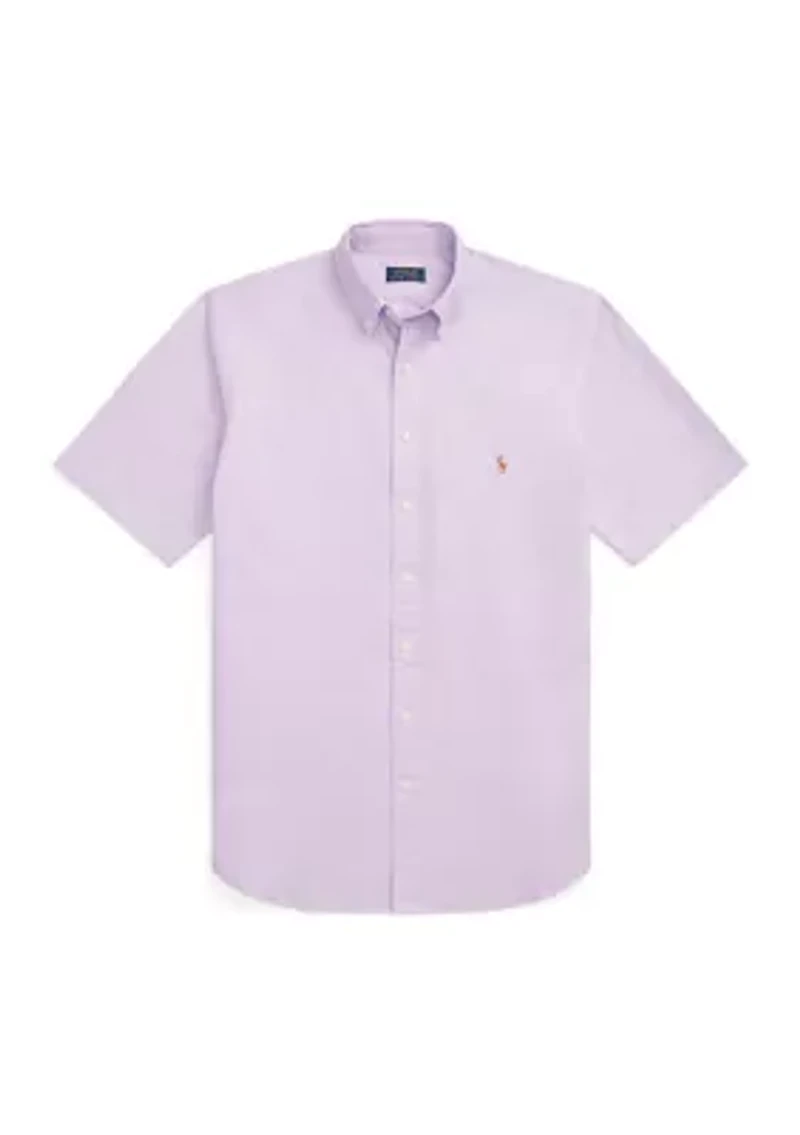 Big & Tall Short Sleeve Oxford Shirt