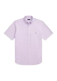 Big & Tall Short Sleeve Oxford Shirt