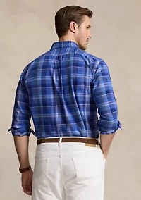 Big & Tall Plaid Oxford Shirt