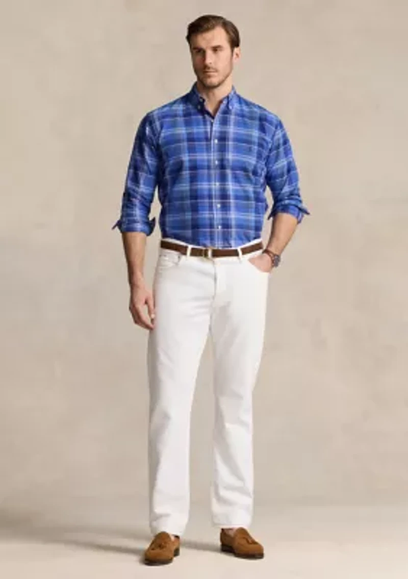 Big & Tall Plaid Oxford Shirt