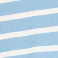 Big & Tall Striped Jersey Crew Neck T-Shirt