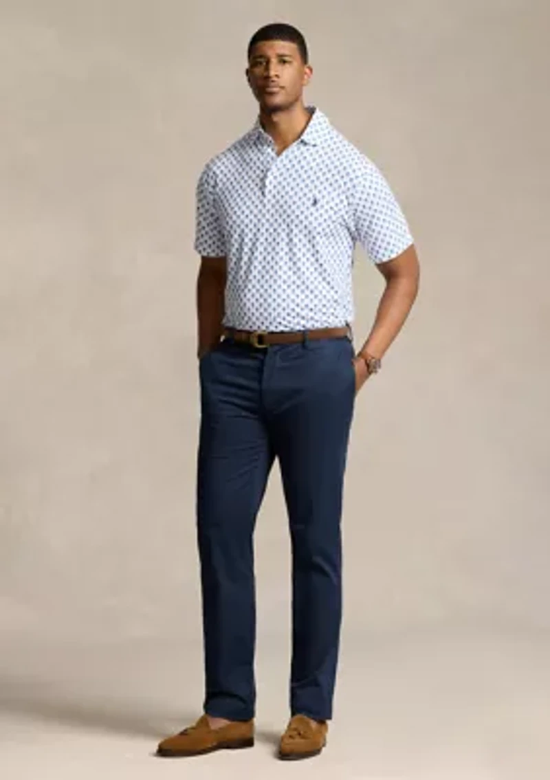 Big & Tall Printed Performance Polo Shirt