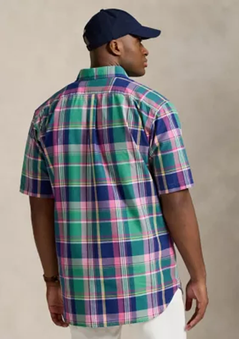 Big & Tall Plaid Oxford Shirt