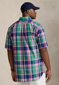Big & Tall Plaid Oxford Shirt