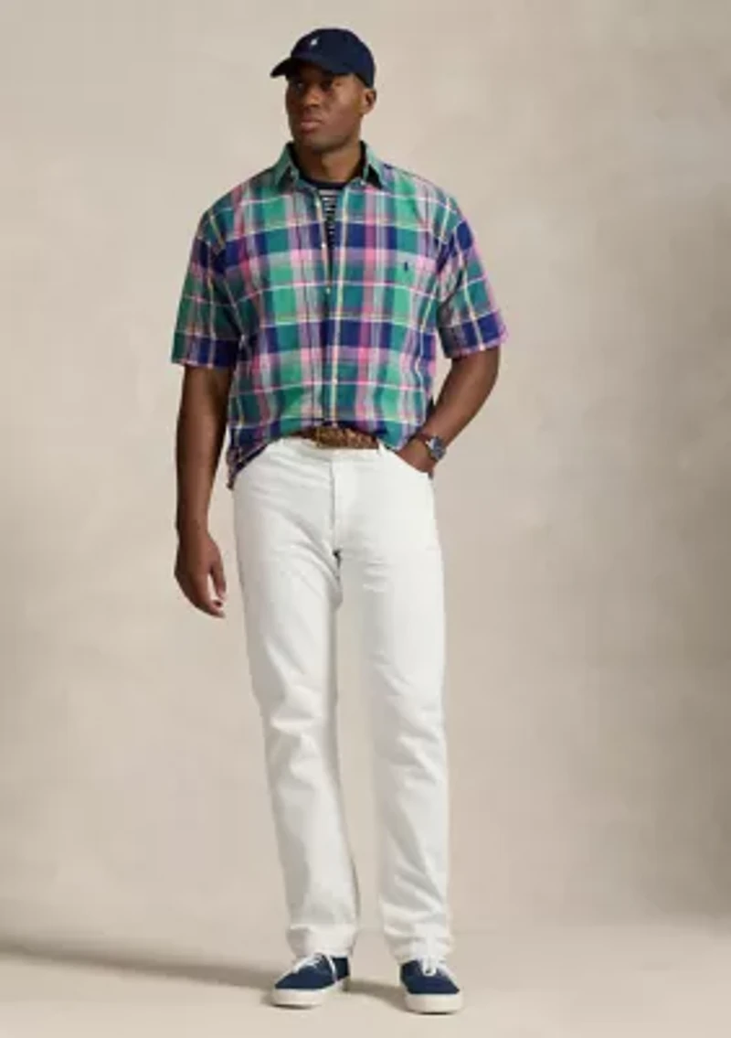 Big & Tall Plaid Oxford Shirt