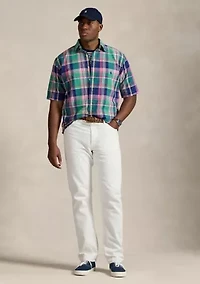 Big & Tall Plaid Oxford Shirt