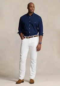 Big & Tall Varick Slim Straight Garment-Dyed Jeans