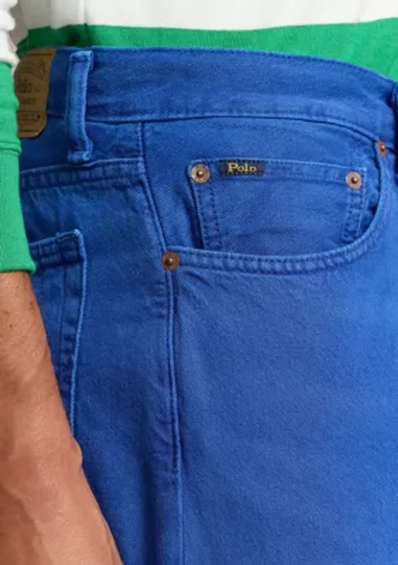 Big & Tall Varick Slim Straight Garment-Dyed Jeans