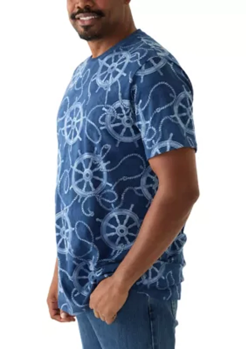 Big & Tall Printed Jersey T-Shirt