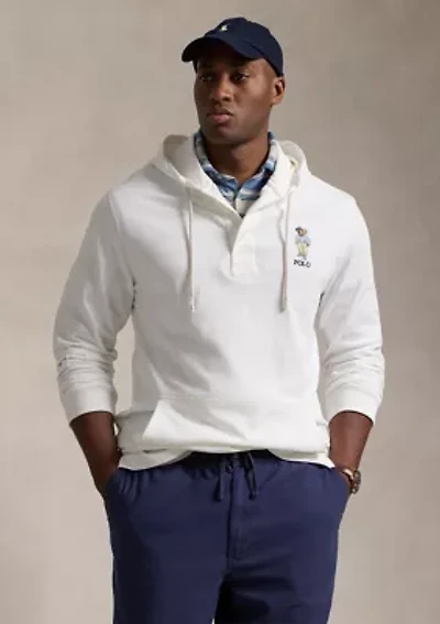 Big & Tall Polo Bear Jersey Rugby Hoodie