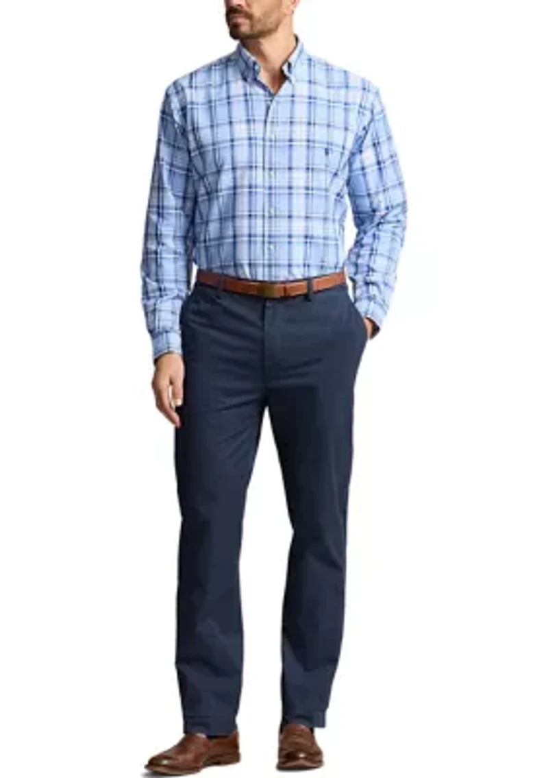 Big & Tall Plaid Oxford Shirt