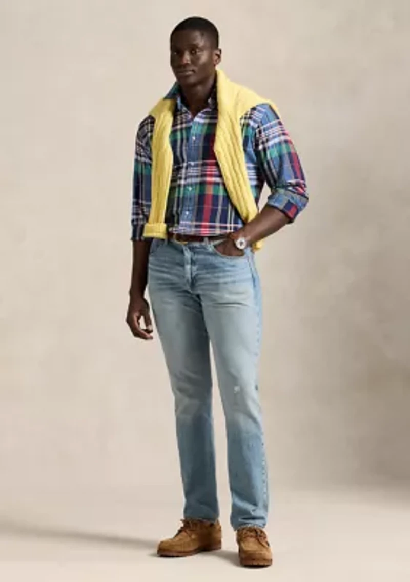 Big & Tall Plaid Oxford Shirt