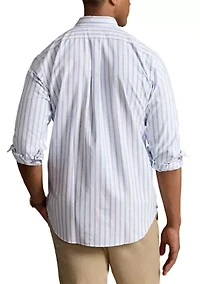 Big & Tall Striped Oxford Shirt