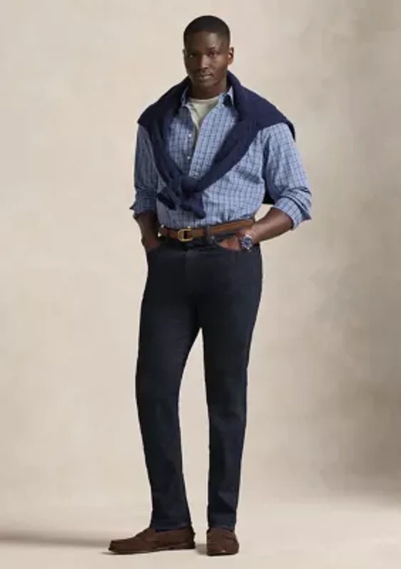 Big & Tall Plaid Brushed Oxford Shirt