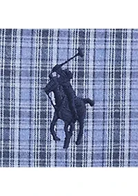 Big & Tall Plaid Brushed Oxford Shirt