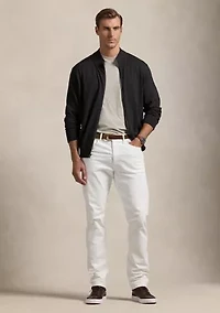 Big & Tall Hybrid Full-Zip Mock Neck Sweater