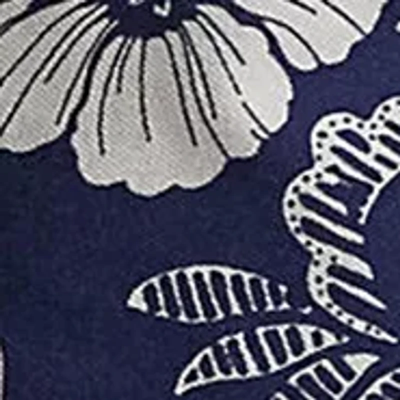 Big & Tall Hibiscus Print Mesh Polo Shirt