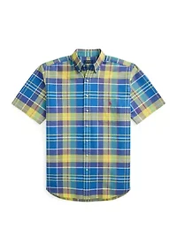 Big & Tall Plaid Oxford Shirt