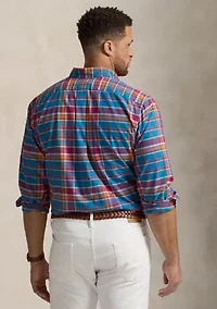 Big & Tall Plaid Oxford Shirt