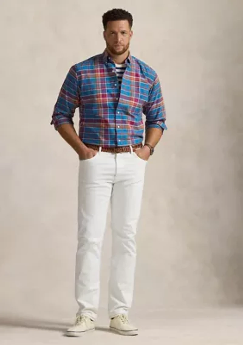 Big & Tall Plaid Oxford Shirt