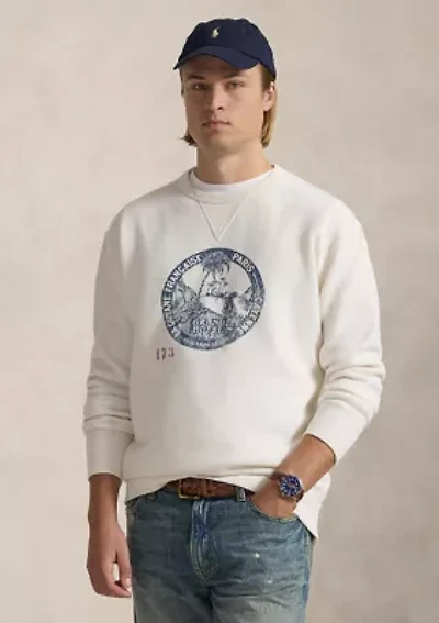 Big & Tall Print Fleece Sweatshirt