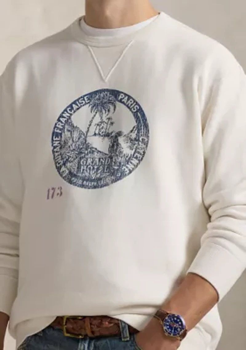 Big & Tall Print Fleece Sweatshirt