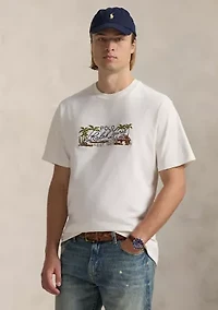 Big & Tall Embroidered Jersey T-Shirt
