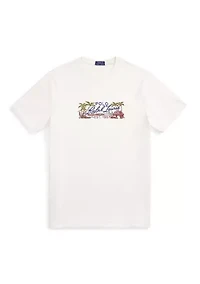 Big & Tall Embroidered Jersey T-Shirt