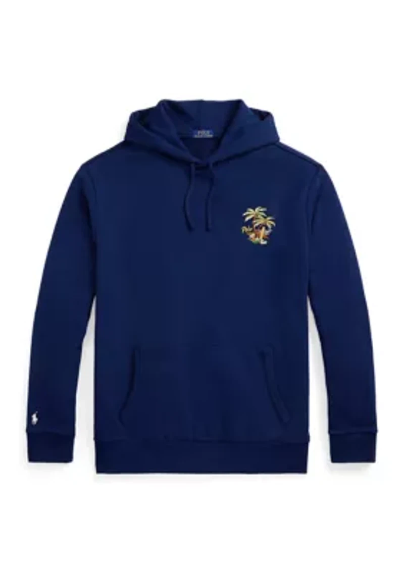 Big & Tall Tropical Loopback Fleece Hoodie