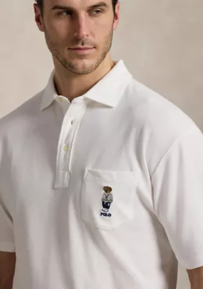 Big & Tall Polo Bear Mesh Shirt