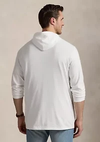 Big & Tall Logo Jersey Hooded T-Shirt