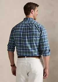 Big & Tall Plaid Oxford Shirt