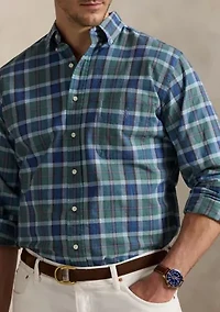 Big & Tall Plaid Oxford Shirt