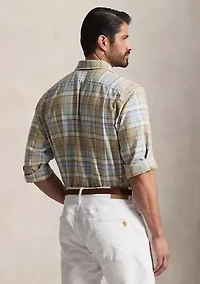 Big & Tall Plaid Oxford Shirt