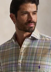 Big & Tall Plaid Oxford Shirt