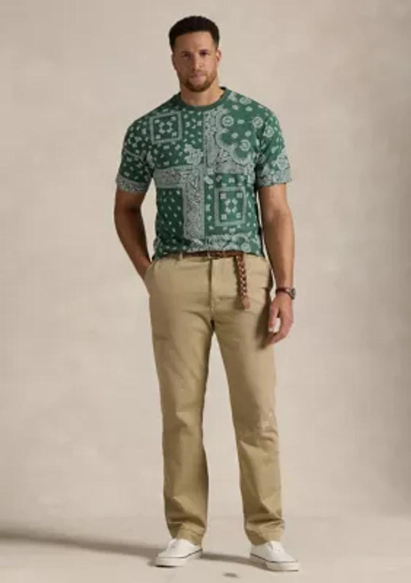 Big & Tall Bandanna-Print Jersey T-Shirt