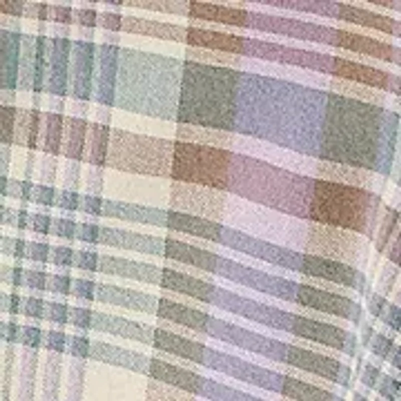 Big & Tall Plaid Oxford Camp Shirt
