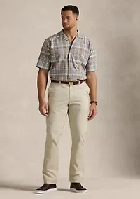 Big & Tall Plaid Oxford Camp Shirt