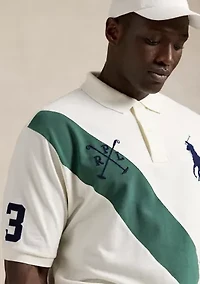 Big & Tall Pony Mesh Polo Shirt
