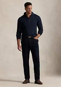 Big & Tall Glen Plaid Jersey Polo Shirt