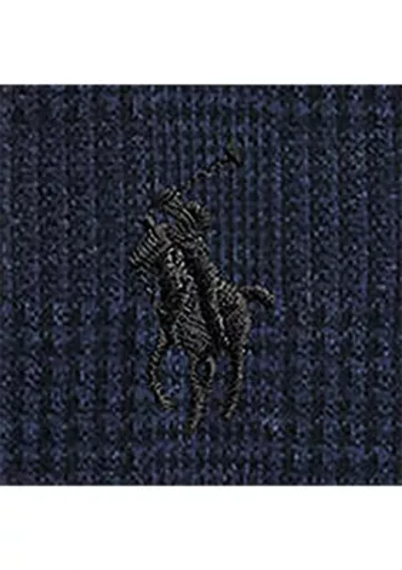 Big & Tall Glen Plaid Jersey Polo Shirt