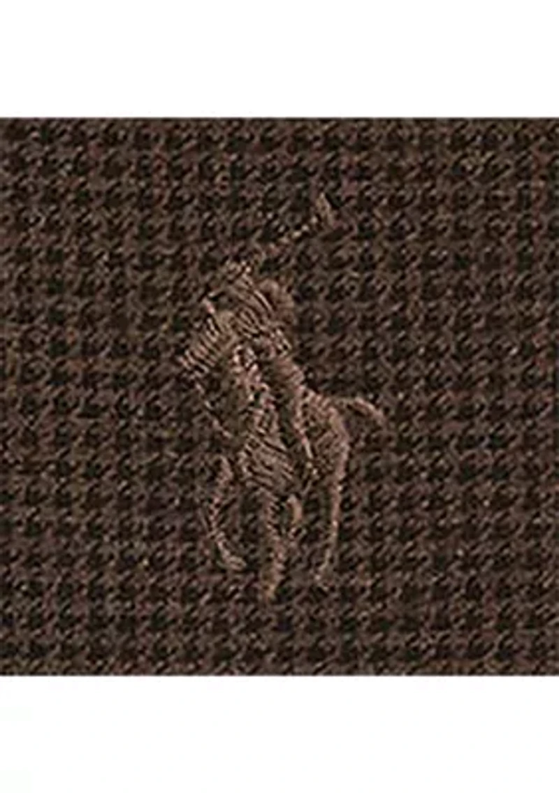 Big & Tall Houndstooth Luxury Jersey Pullover
