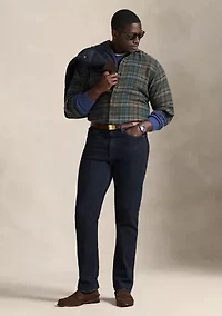 Big & Tall Plaid Brushed Flannel Shirt