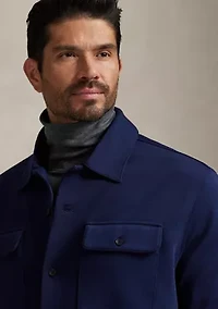 Big & Tall Double-Knit Camp Shirt