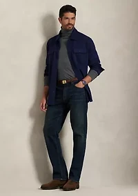 Big & Tall Double-Knit Camp Shirt