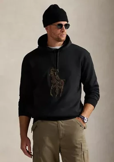 Big & Tall Camo Pony Double-Knit Hoodie